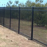 Ornamental Aluminum and Steel Fence Installation